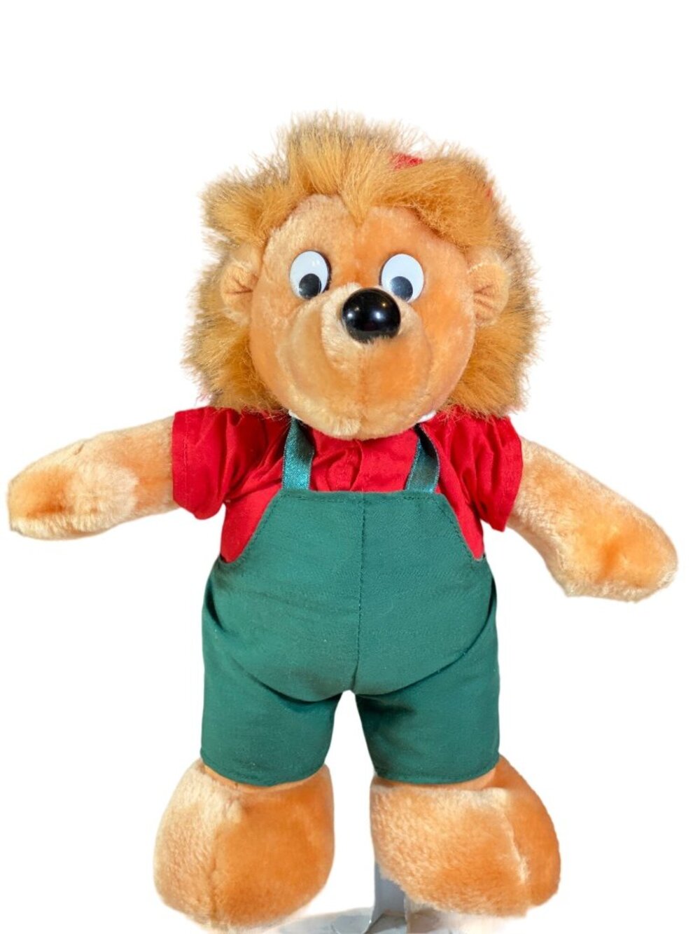 Christmas Berenstain Bears Applause  Brother Son Winter Santa Hat  Plush Vintage